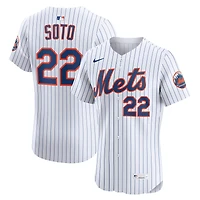 Men's Nike Juan Soto White New York Mets Home Elite Jersey