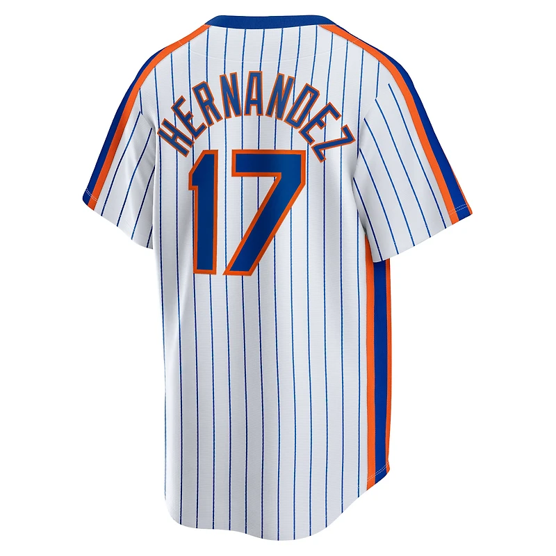maillot Nike Keith Hernandez pour homme, blanc, New York Mets, domicile, collection Cooperstown, de joueur