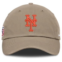 Men's Nike Khaki New York Mets Celebrating America's 250th Club Adjustable Hat