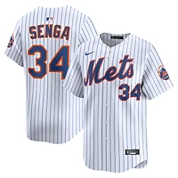 Maillot de joueur à domicile Nike Kodai Senga blanc New York Mets pour homme