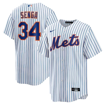 Maillot Nike Kodai Senga blanc pour homme, réplique domicile des New York Mets