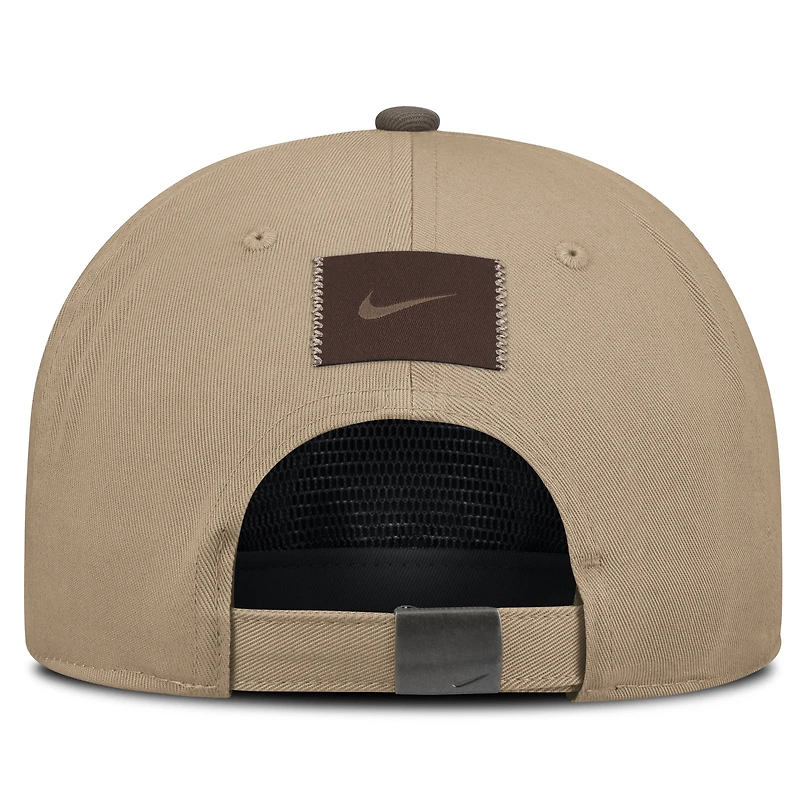 Casquette ajustable Nike New York Mets marron clair pour homme