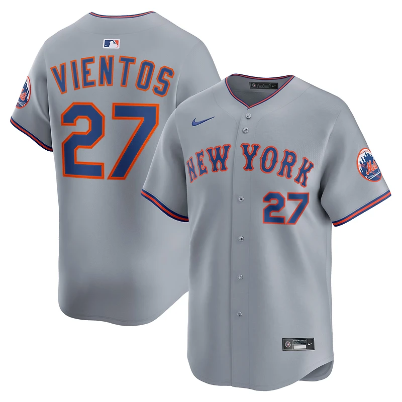 Men's Nike Mark Vientos Royal New York Mets Alternate Limited Player Jersey