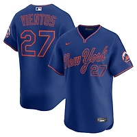 Maillot de joueur alternatif Nike Mark Vientos Royal New York Mets pour homme, édition limitée