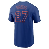 T-shirt Nike Mark Vientos Royal New York Mets Fuse avec nom et numéro pour homme