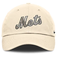 Men's Nike Natural New York Mets Camo Pack Club Adjustable Hat