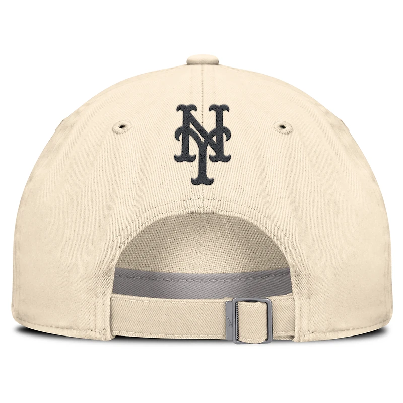 Men's Nike Natural New York Mets Camo Pack Club Adjustable Hat