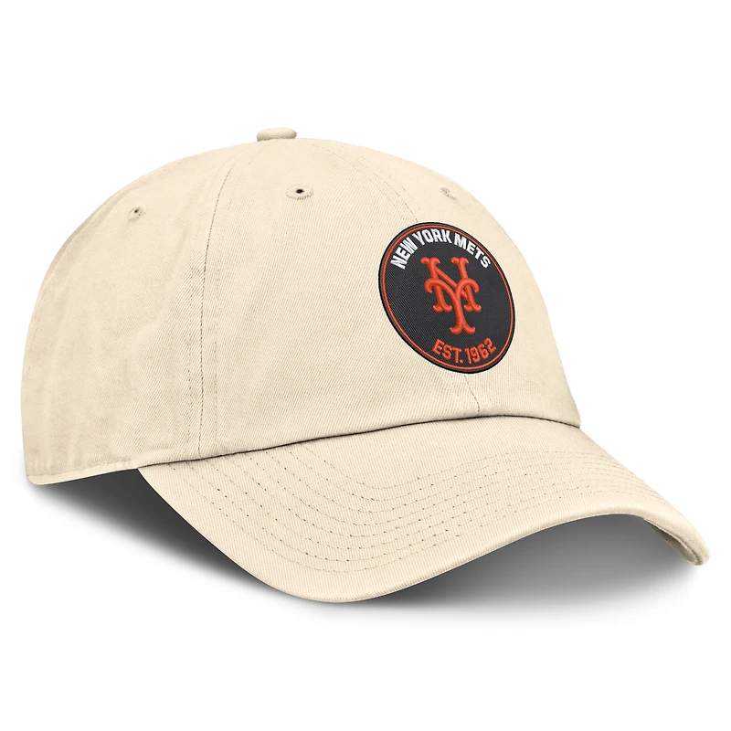 Casquette ajustable Nike Natural New York Mets Cooperstown Collection Club pour homme