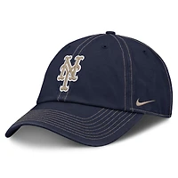 Casquette ajustable Nike bleu marine New York Mets pour homme, édition spéciale Fête des Pères