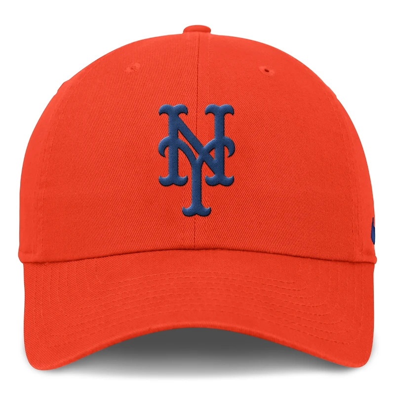 Men's Nike Orange New York Mets Club Adjustable Hat