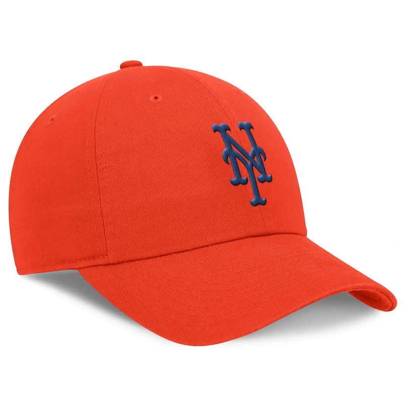 Men's Nike Orange New York Mets Club Adjustable Hat