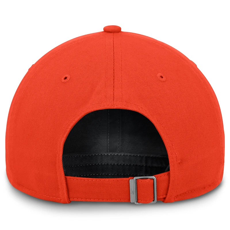 Men's Nike Orange New York Mets Club Adjustable Hat