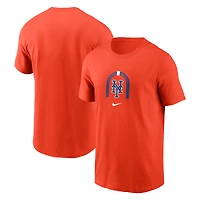 T-shirt orange Nike pour homme des New York Mets de la ville natale