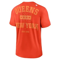 T-shirt Nike New York Mets Statement Game Over orange pour homme