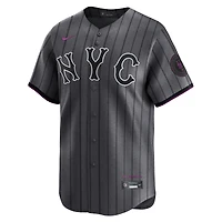 Men's Nike Pete Alonso Graphite New York Mets 2024 City Connect Limited Player Jersey