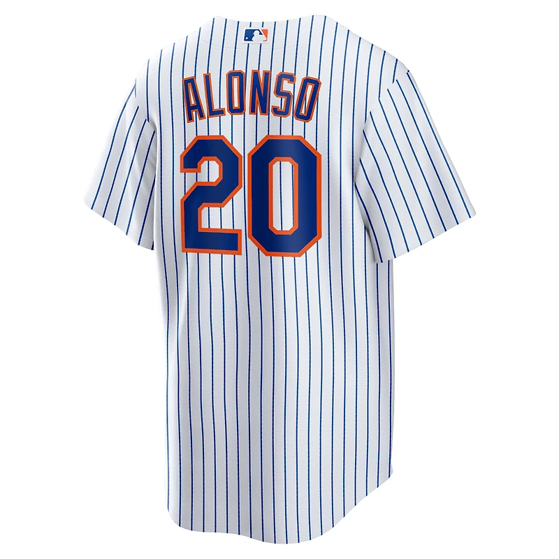 Men's Nike Pete Alonso White New York Mets Home Replica Player Name Jersey