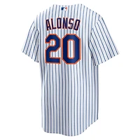Men's Nike Pete Alonso White New York Mets Home Replica Player Name Jersey
