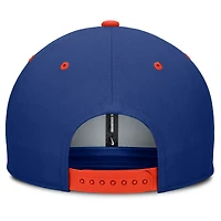 Men's Nike Royal/Orange New York Mets Cooperstown Collection Pro Dri-FIT Snapback Hat
