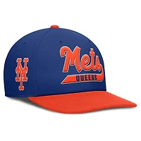 Men's Nike Royal/Orange New York Mets Pro Performance Snapback Hat