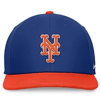 Men's Nike Royal/Orange New York Mets Two-Tone Snapback Hat
