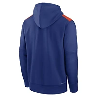 Men's Nike Royal New York Mets Authentic Collection Performance Pullover Hoodie