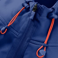 Men's Nike Royal New York Mets Authentic Collection Raglan Therma-FIT Full-Zip Hooded Jacket