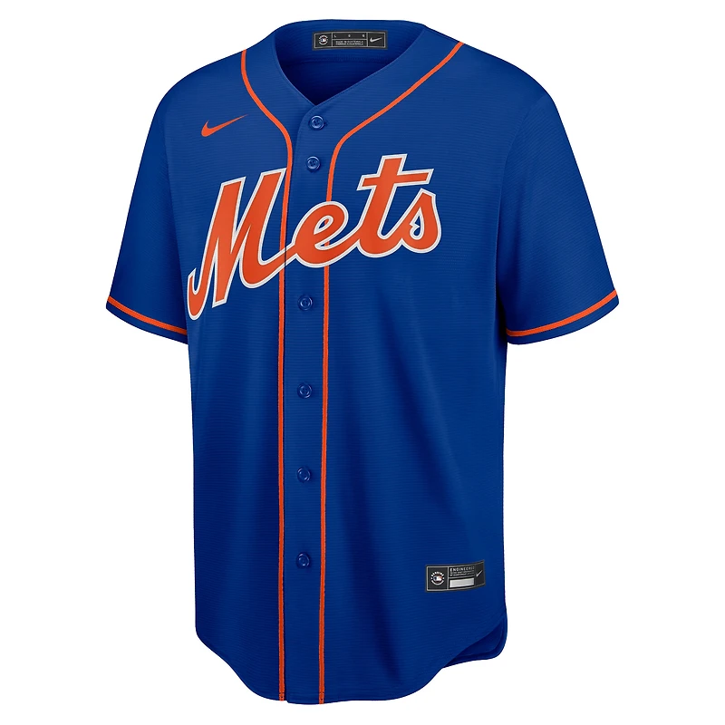 Maillot Nike Royal New York Mets Big & Tall pour homme, réplique alternative de l'équipe