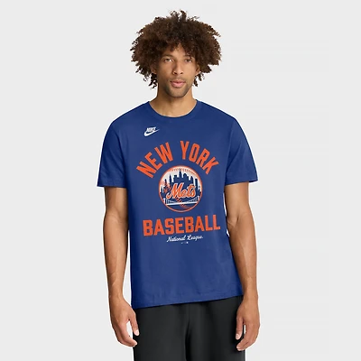 T-shirt Nike Royal New York Mets Cooperstown Collection pour homme