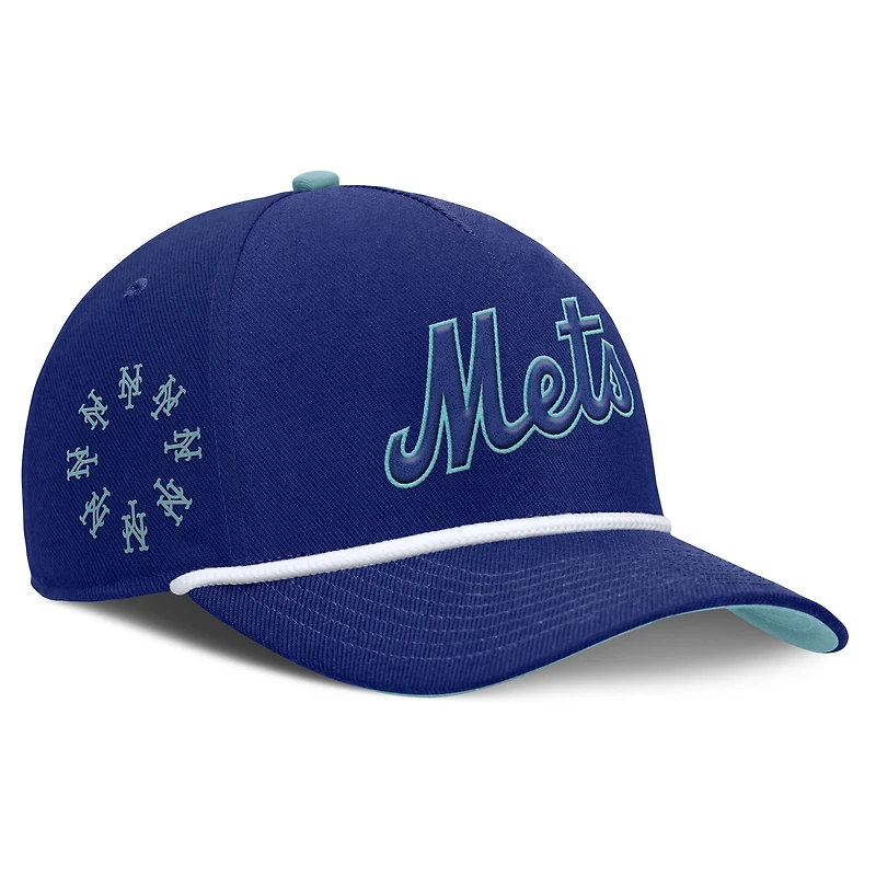 Casquette ajustable Nike Royal New York Mets pour homme, motif Père's Day Rise