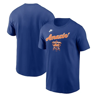 T-shirt Nike Royal New York Mets pour homme, ville natale