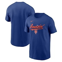 Men's Nike Royal New York Mets Local Hometown T-Shirt