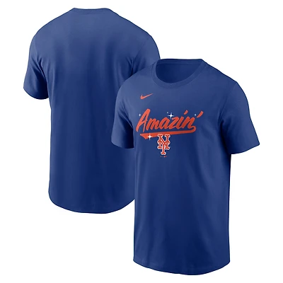 T-shirt Nike Royal New York Mets pour homme