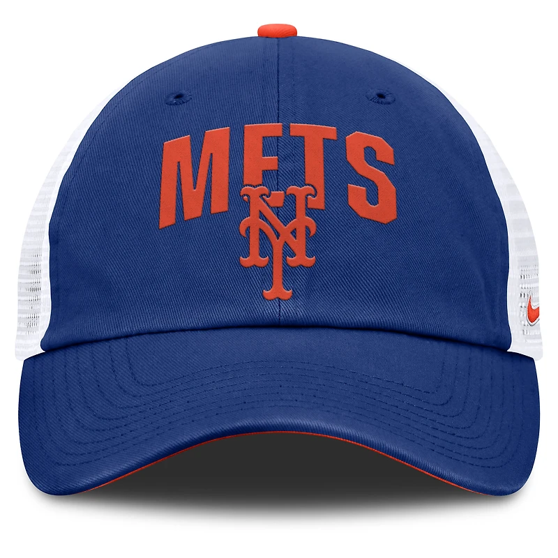 Casquette trucker ajustable Nike Royal New York Mets Primetime Club pour homme