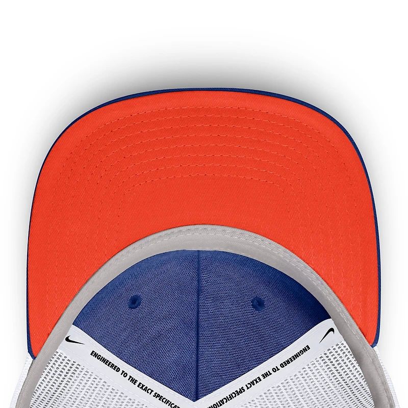 Casquette trucker ajustable Nike Royal New York Mets Primetime Club pour homme