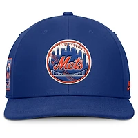 Casquette Snapback Nike Royal New York Mets Pro Performance pour homme