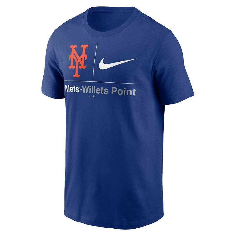 T-shirt Nike Royal New York Mets Willets Point Hometown pour homme
