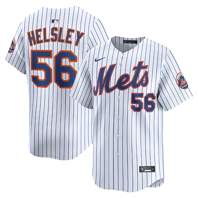 Men's Nike Ryan Helsley White New York Mets Home Limited Player Jersey