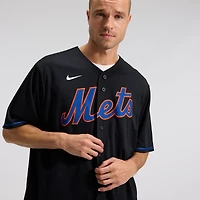 Maillot réplique alternatif Nike Starling Marte noir des New York Mets pour homme