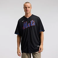 Men's Nike Starling Marte Black New York Mets Alternate Replica Jersey
