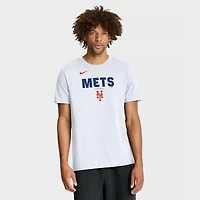 Men's Nike White New York Mets Bold Team Name T-Shirt