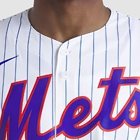 Men's Nike White New York Mets Home Elite Jersey