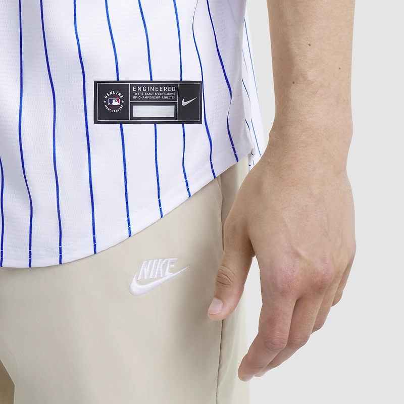 Men's Nike White New York Mets Home Replica Team Jersey