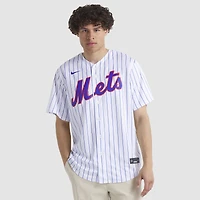 Maillot Nike blanc à domicile des New York Mets pour homme