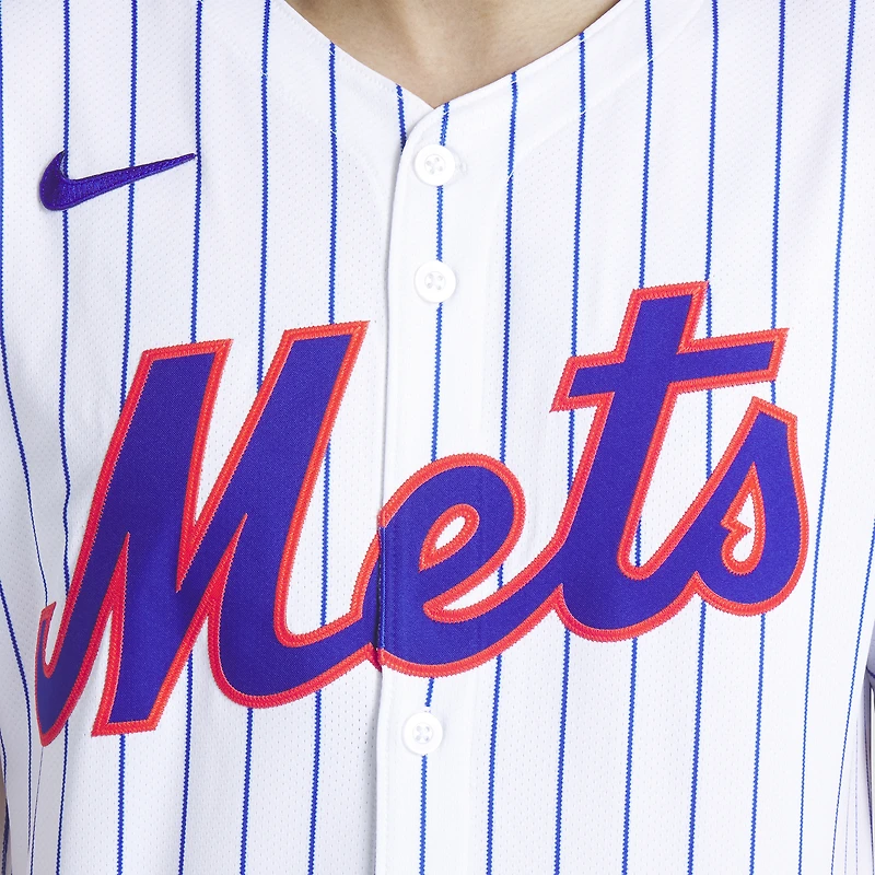 Men's Nike White New York Mets Home Replica Team Jersey