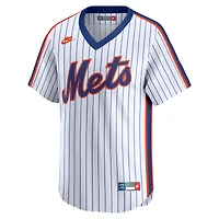 Maillot Nike blanc New York Mets Throwback Cooperstown Collection Limited pour homme
