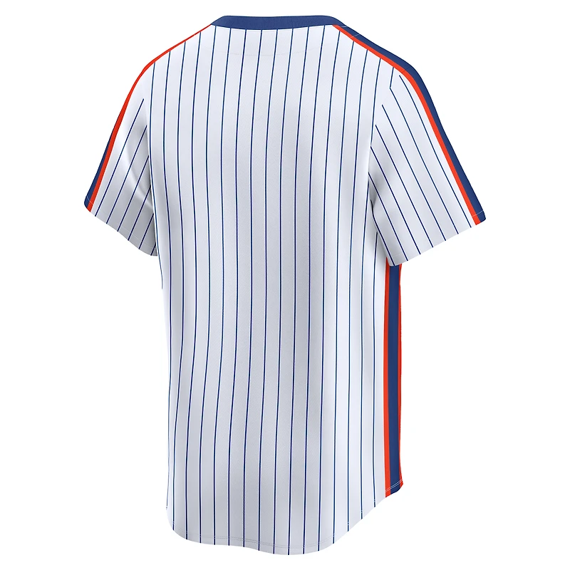 Maillot Nike blanc New York Mets Throwback Cooperstown Collection Limited pour homme