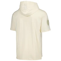 T-shirt à capuche neutre Pro Standard pour hommes, crème, New York Mets