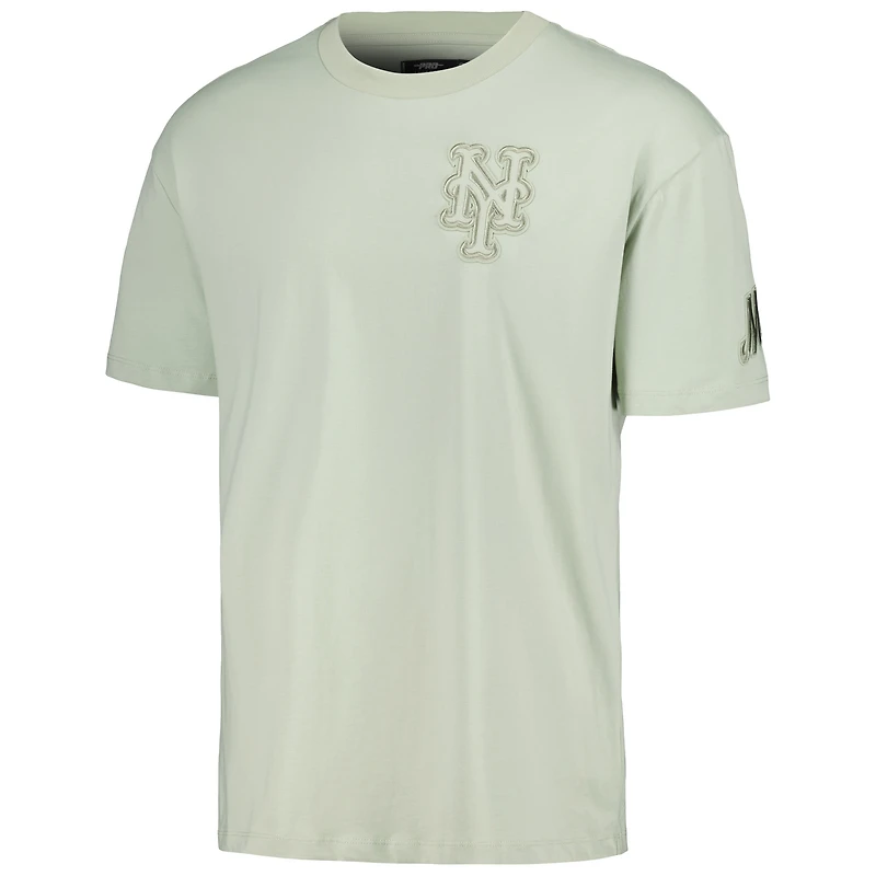 T-shirt à épaules tombantes Pro Standard Mint New York Mets Neutre CJ pour hommes