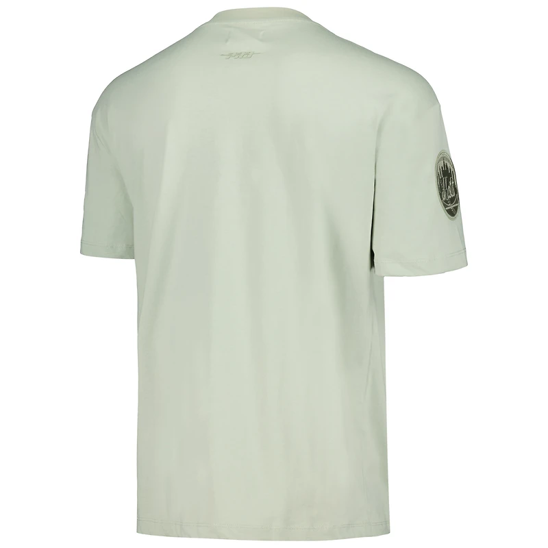 T-shirt à épaules tombantes Pro Standard Mint New York Mets Neutre CJ pour hommes