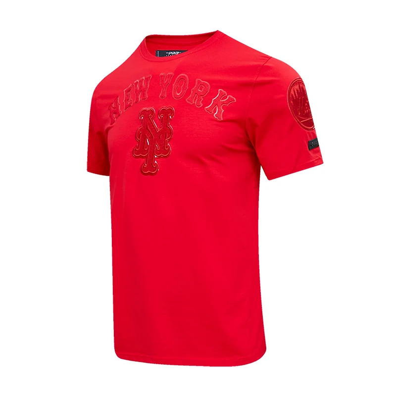 Men's Pro Standard New York Mets Classic Triple Red T-Shirt